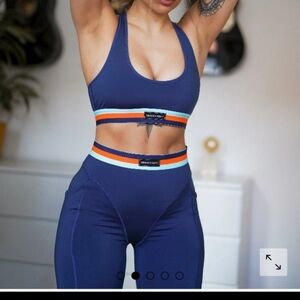 Savage x fenty leggins y top size M